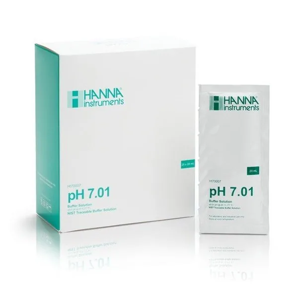 Calibración y limpieza Hanna · sobre 20 ml
